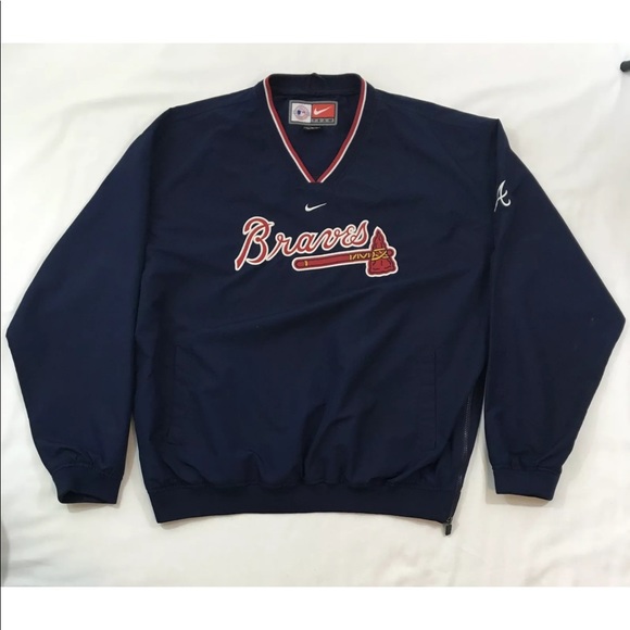 Nike Other - Men’s XL Nike Atlanta Braves Pullover Jacket MLB